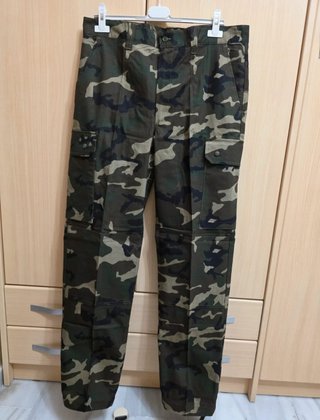 Uniforme y Pantalón de Camuflaje Talla M