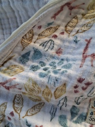 Saco de bebé estampado