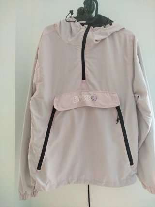 Chubasquero Sudadera Pull&Bear Rosa