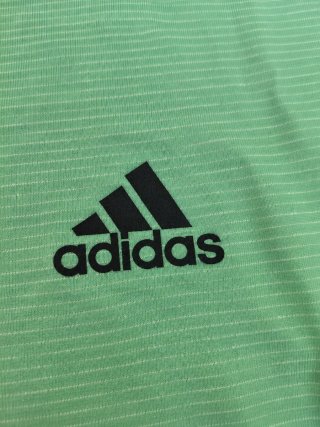 Camiseta Adidas Verde Rayas