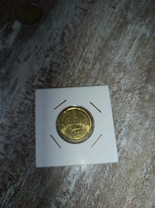 Moneda 20 céntimos Francia 2024 Josephine Baker