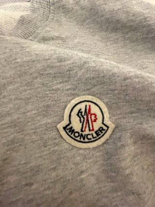 Sudadera Moncler Gris Talla M