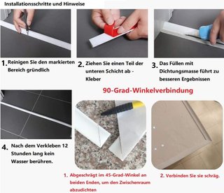 Tiras de silicona impermeables