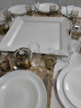 Mesa de celebración completa