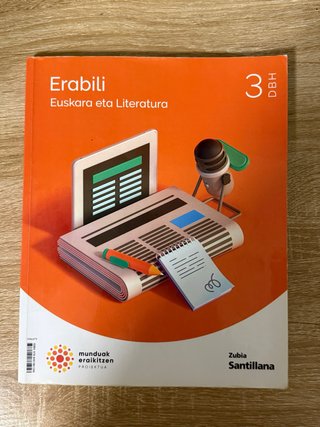 EUSKARA ETA LITERATURA ERABILI 3 DBH MUNDUAK ER...