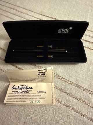 Penna Montblanc Noblesse Collezionista nera