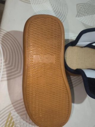 Zapatillas Ergonomicas Azul y Beige