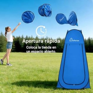 Tienda Cambiador/Ducha Wolfwise Azul