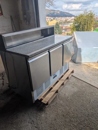 Mesa Refrigerada Profesional 3 Puertas