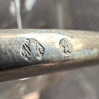 Azucarero Cristal y Plata Meneses Vintage