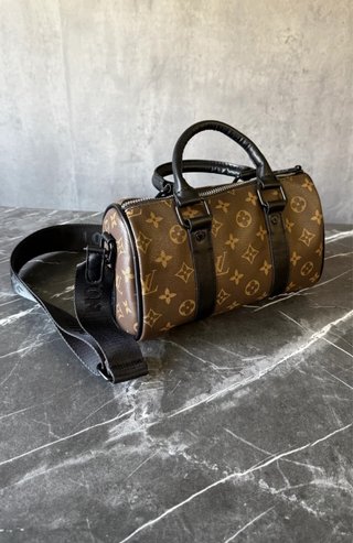Bolso Lujo LV Negro/Gris