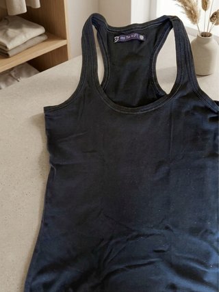 Lote 2 Camisetas Tirantes Bershka Negras