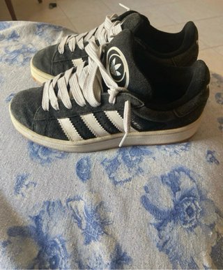 Scarpe Adidas Campus Nere e Bianche