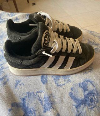 Scarpe Adidas Campus Nere e Bianche