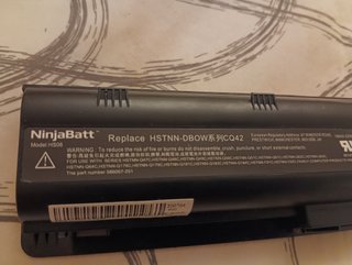 Batería NinjaBatt HSTNN-DBOW CQ42 4400mAh