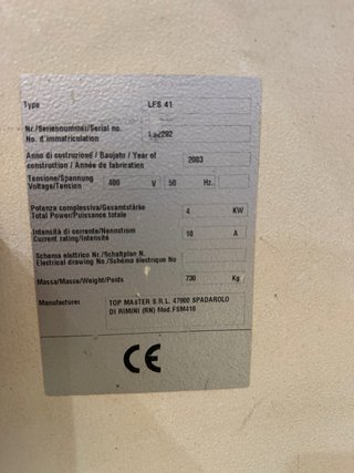 Cepillo Regrueso Lazzari LFS 41