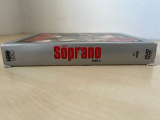 Los Soprano Temporada 4 DVD Caja y fundas sin DVD