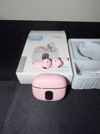 Auriculares Inalámbricos Rosa CYXG X87