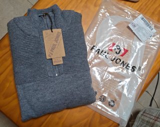 Jersey Paul Jones Original Gris Anthracite Talla M