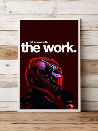 Cuadro Decorativo F1 Red Bull 20x30cm