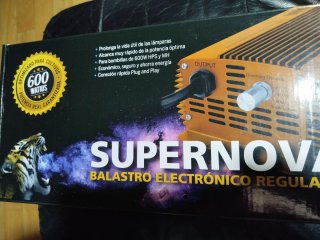 Balastro Electrónico Supernova 600W + Bombilla