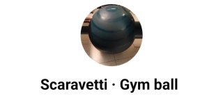 Scaravetti - Palla da Ginnastica