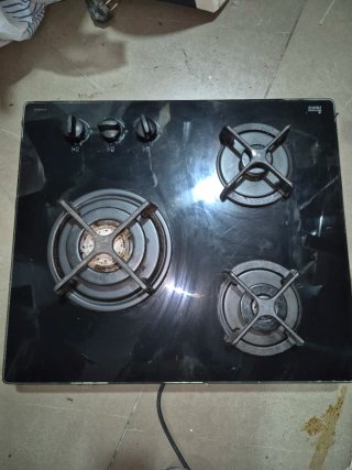 Placa de gas Teka negra