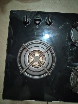 Placa de gas Teka negra