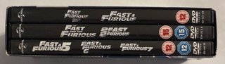 Colección Fast & Furious 8 Películas DVD