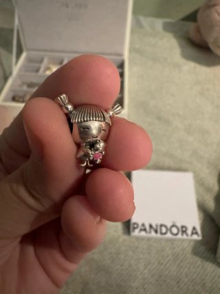 Charm Pandora Niña Plata