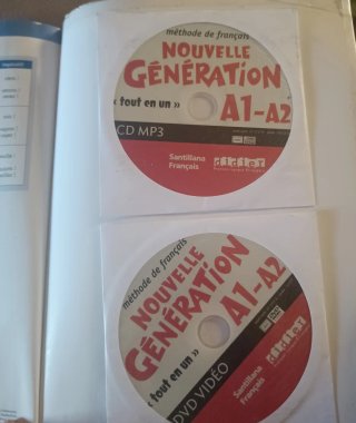 NOUVELLE GENERATION A1/A2 LIVRE/EXERCICES+CD+DVD