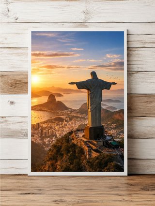 Cuadro Cristo Redentor Río de Janeiro