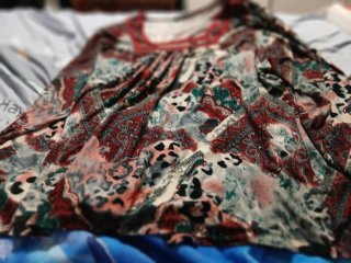 Jersey mujer estampado multicolor