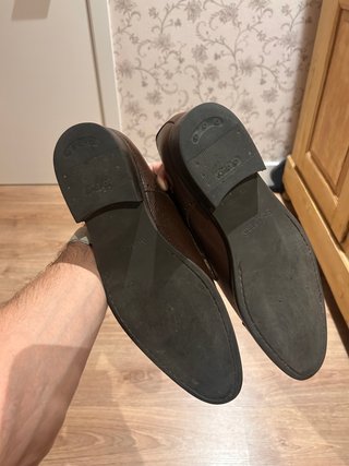 Zapatos Scalpers Doble Hebilla Piel Marrón