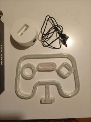 Lámpara LED Neón Gamer
