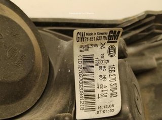 93178636 faro der opel astra h gtc (a04) 23059818
