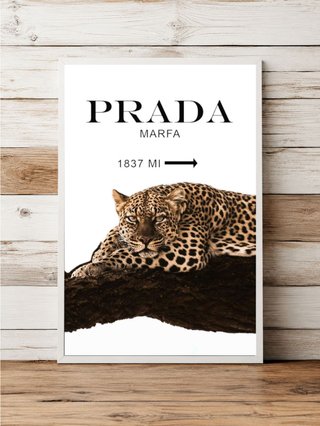 Cuadro Decorativo Prada Marfa 20x30cm