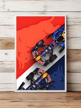 Cuadro F1 Red Bull Racing 20x30cm