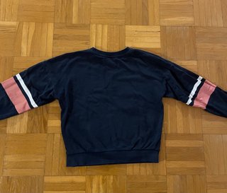 Sudadera Kiabi NYC USA TOUR azul y rosa
