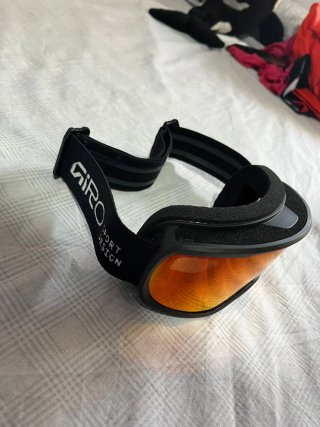 Gafas de esquí Giro con lente naranja
