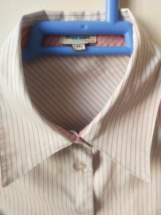 Camisa Raya Diplomática Entallada Vintage Amichi