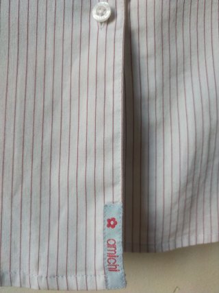 Camisa Raya Diplomática Entallada Vintage Amichi