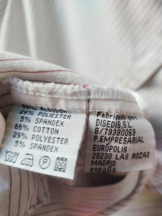 Camisa Raya Diplomática Entallada Vintage Amichi