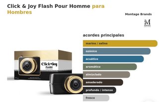 Click & Joy Flash Pour Homme Montage Brands