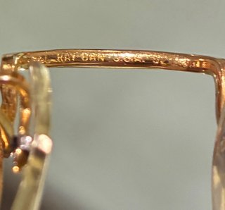 Ray-Ban USA Round Metal vintage (años 80- 90)