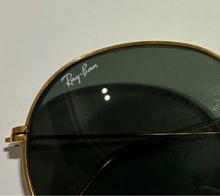 Ray-Ban USA Round Metal vintage (años 80- 90)