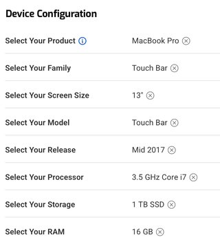 MacBook Pro 13 16GB RAM 1TB SSD