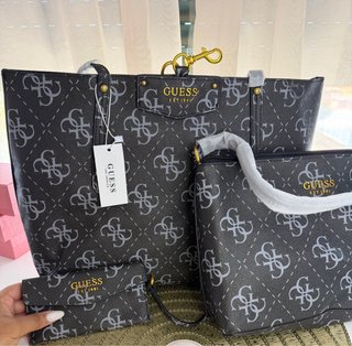 Set de 3 Bolsos Guess Estampados