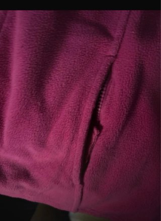Chaqueta polar rosa