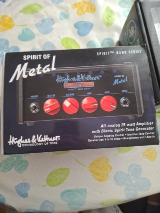 Hughes & Kettner Spirit of Metal Nano mini cabezal